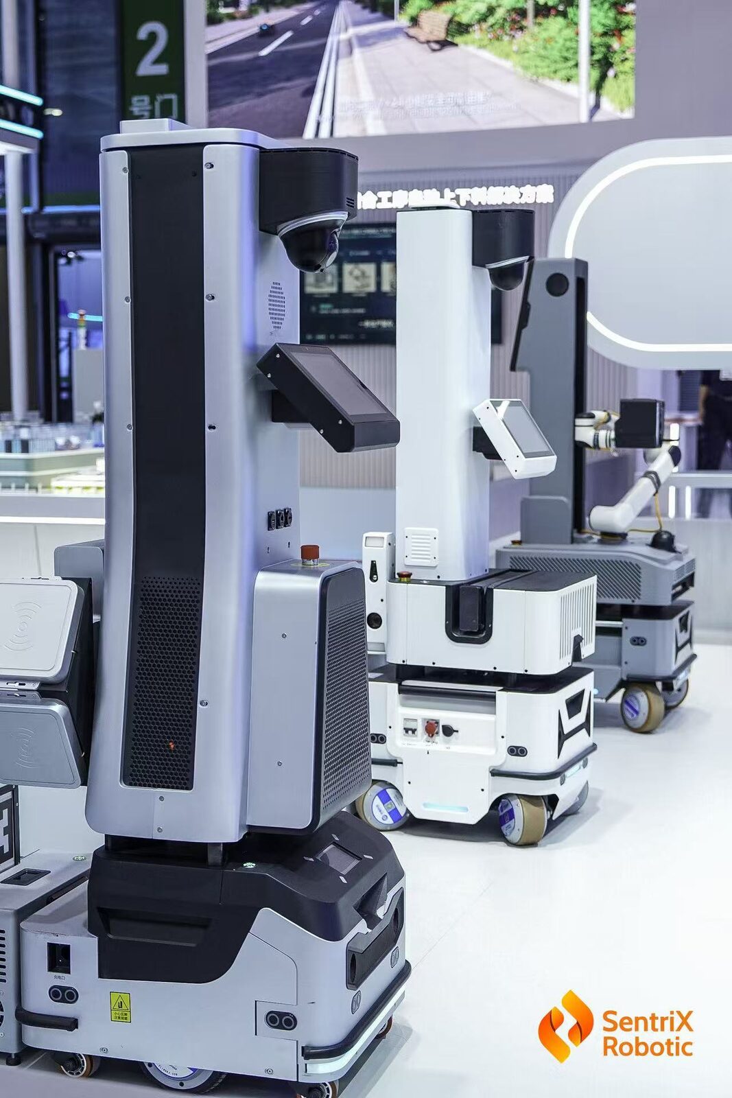 Inspection robot lineup