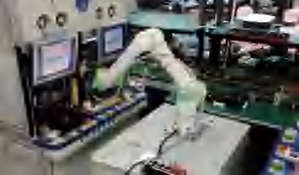 Wearable Device Testing Tending Cobot