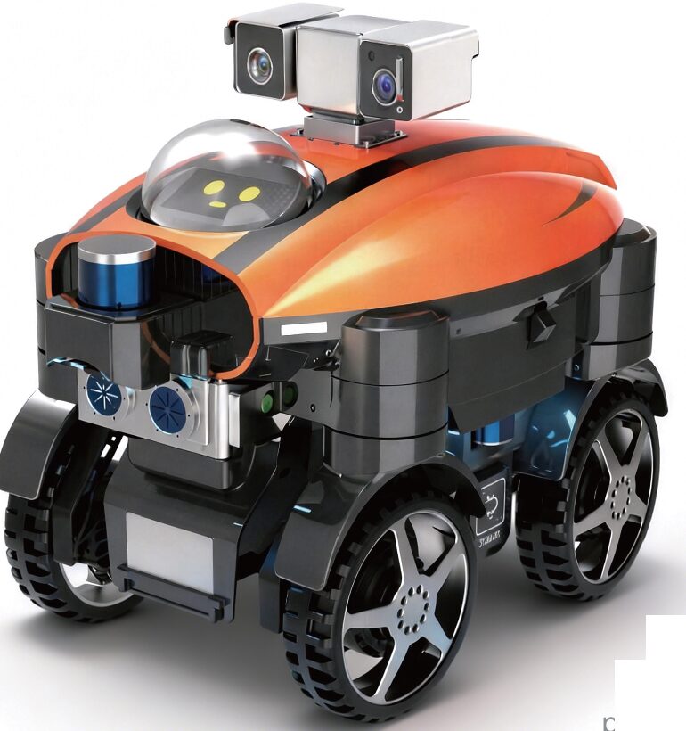 Outdoor Security Patrol Robot