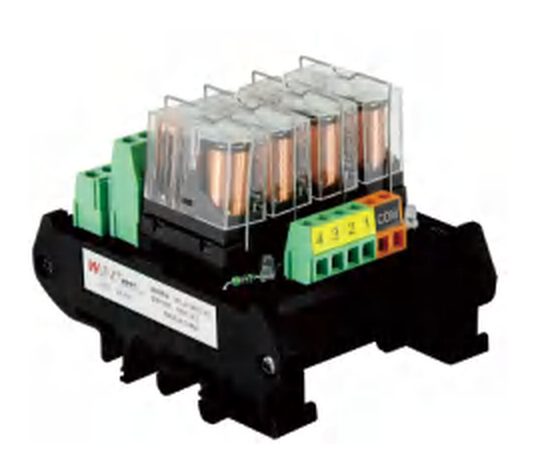 Base-Type Power Relay Modules (2NO 2NC)