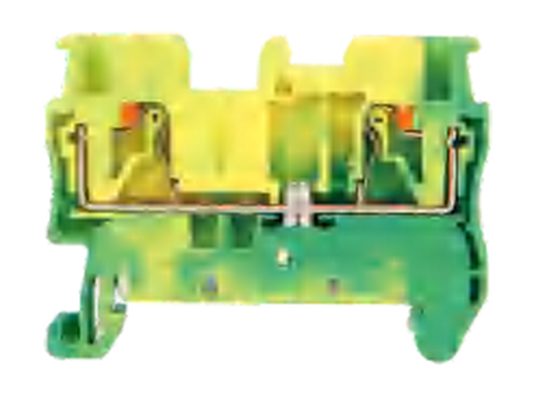 WD6 PE Plug-In Spring Grounding Terminals