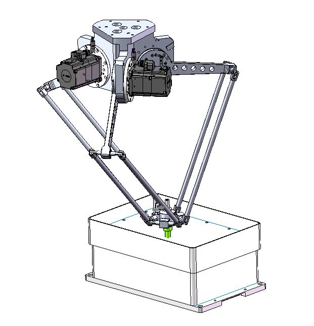 YIG-D600 Delta Parallel Robot Feeding System, photo 2