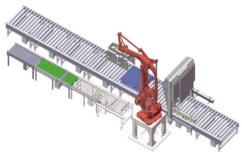 YS-R180-MD-I Robot Servo Palletizing System