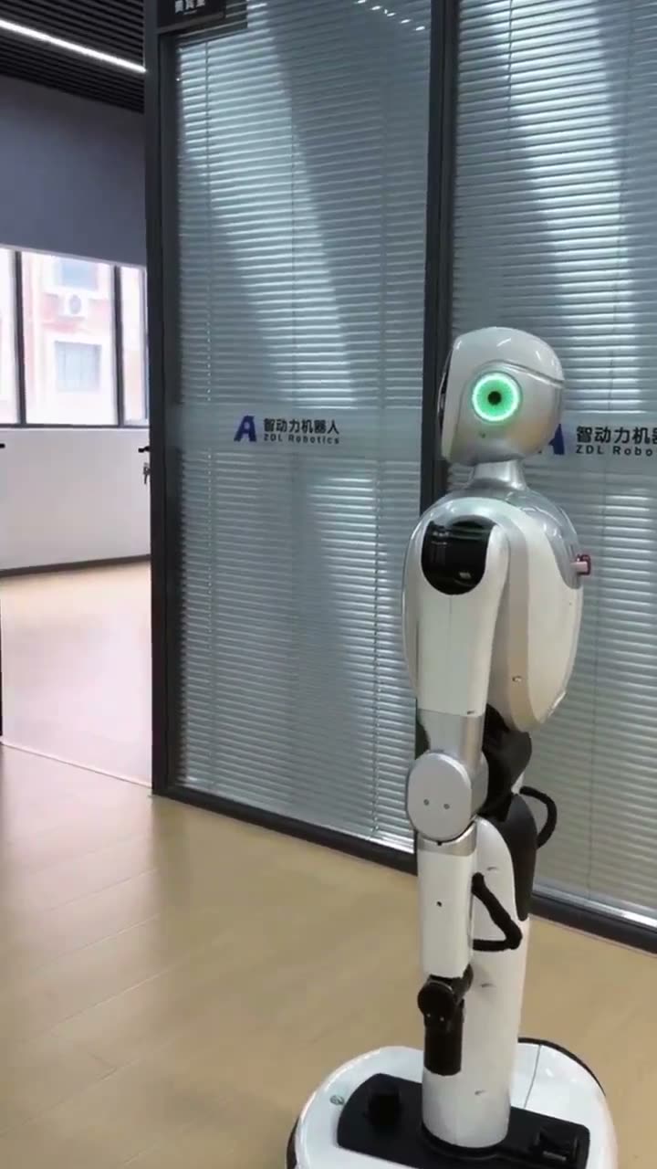 Voice-guided robot with SLAM mapping